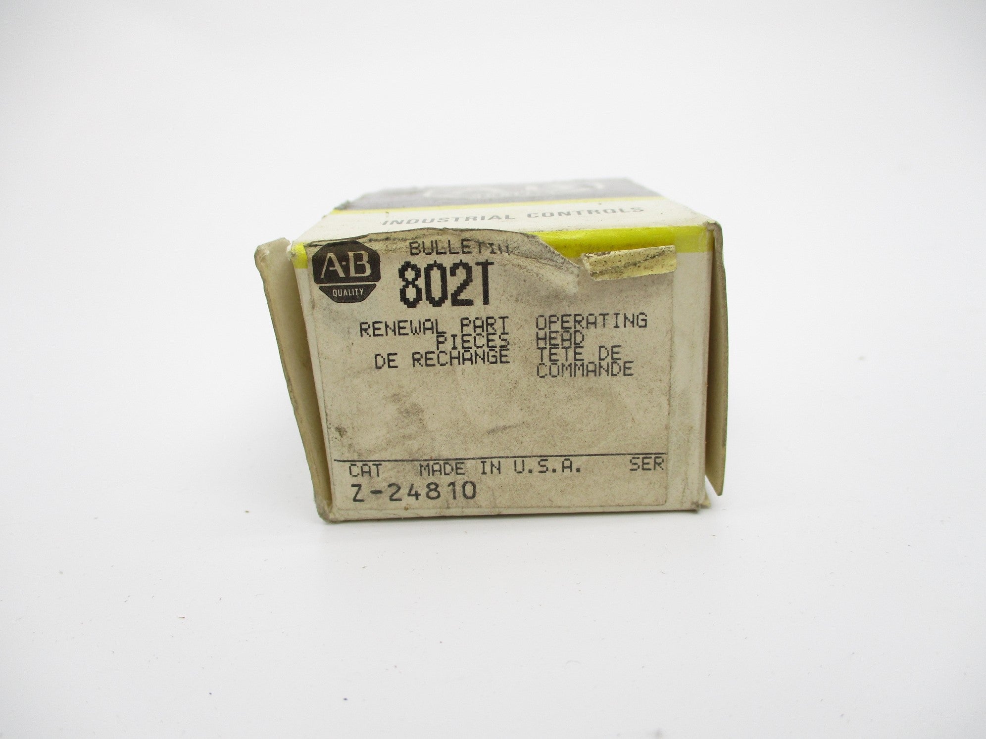 INDUSTRIAL SPARE PART Z-24810 (BK/YL) NSMP