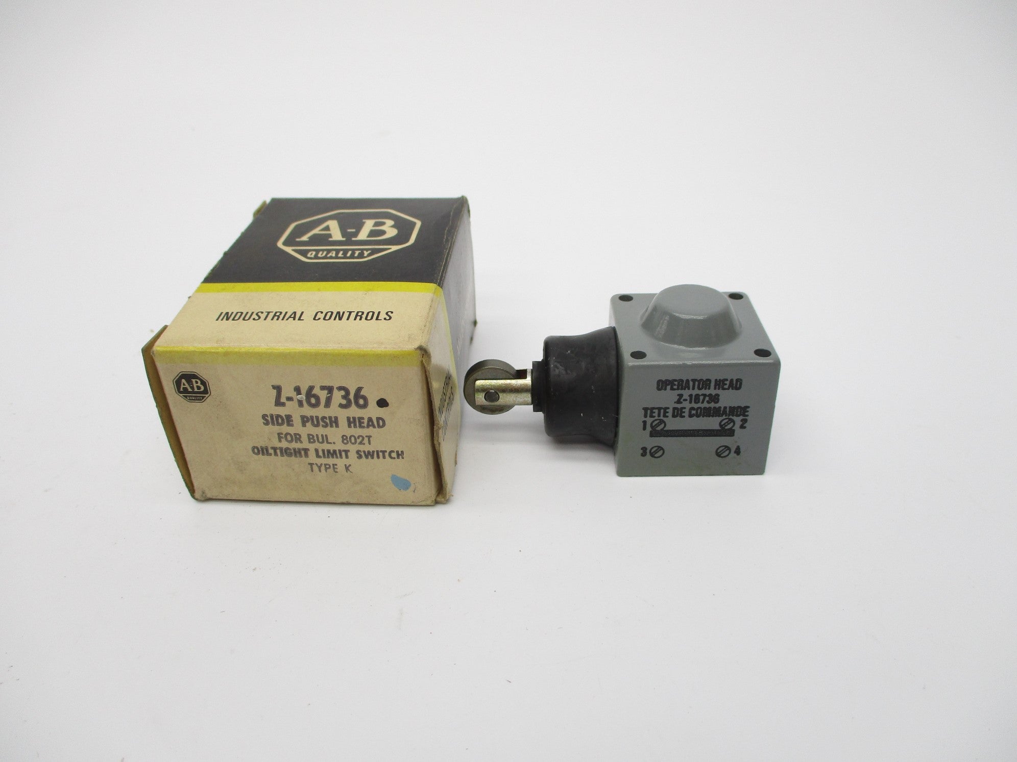 ALLEN BRADLEY Z-16736 SER. K (BK/YL) NSMP