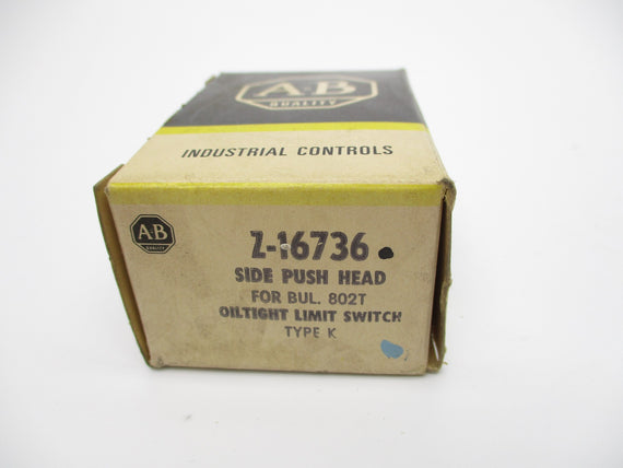 ALLEN BRADLEY Z-16736 SER. K (BK/YL) NSMP