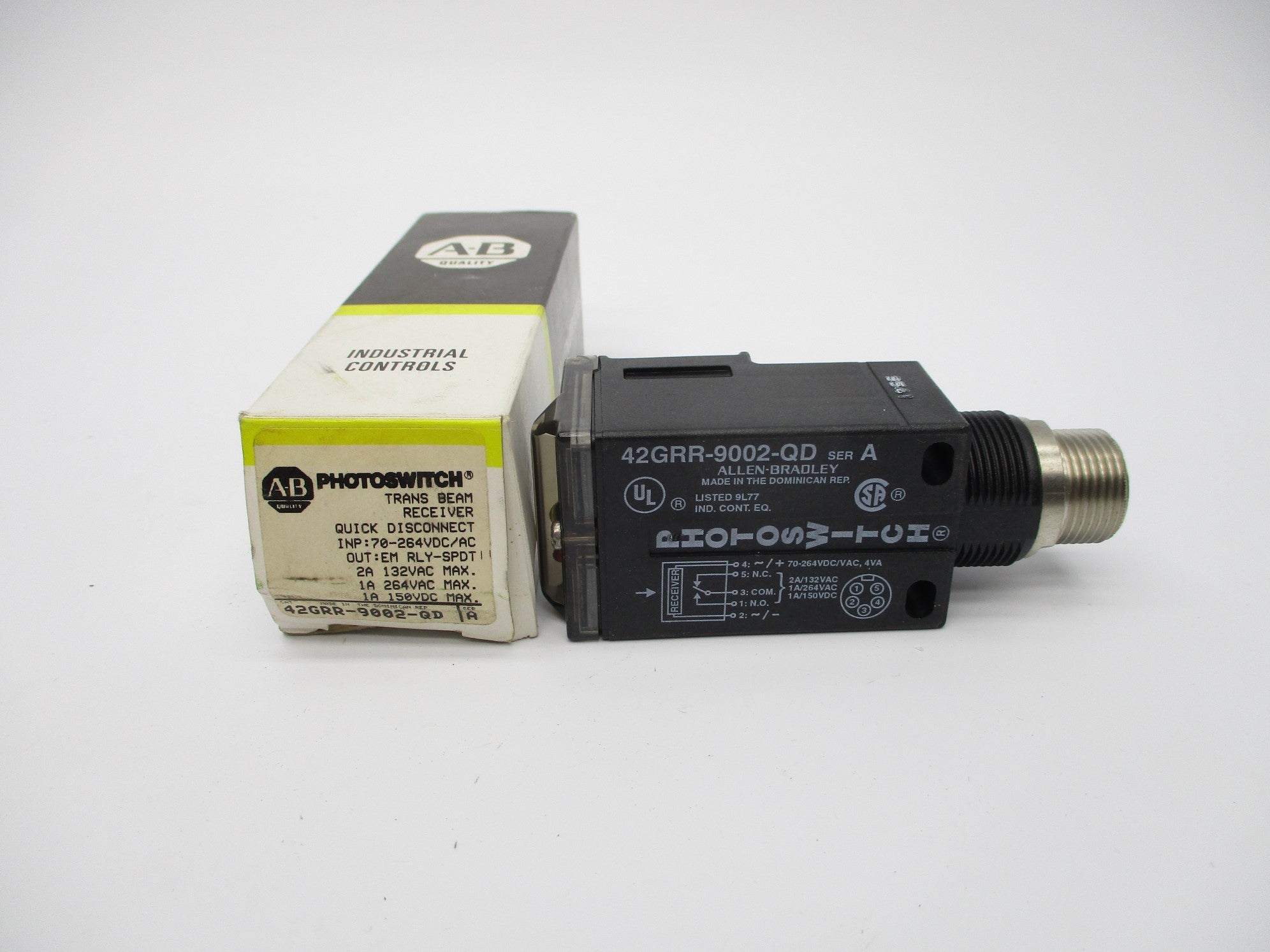 ALLEN BRADLEY 42GRR-9002-QD SER. A (BK/YL) NSMP