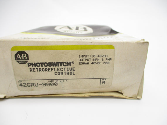 ALLEN BRADLEY 42GRU-9000 SER. A (BK/YL) NSMP