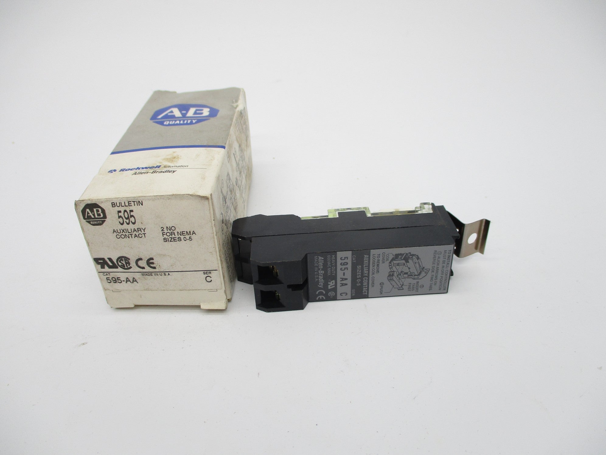 ALLEN BRADLEY 595-AA SER. C (GY/BL) NSMP