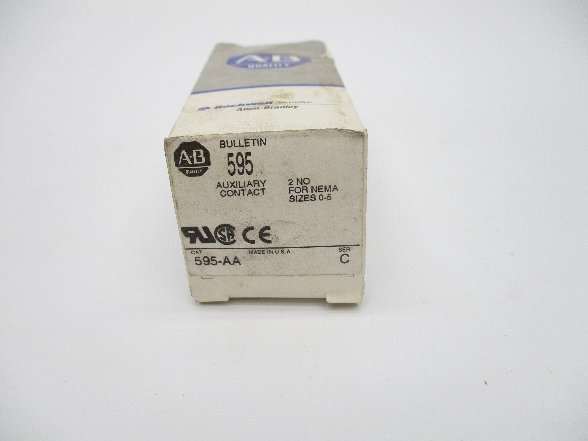 ALLEN BRADLEY 595-AA SER. C (GY/BL) NSMP