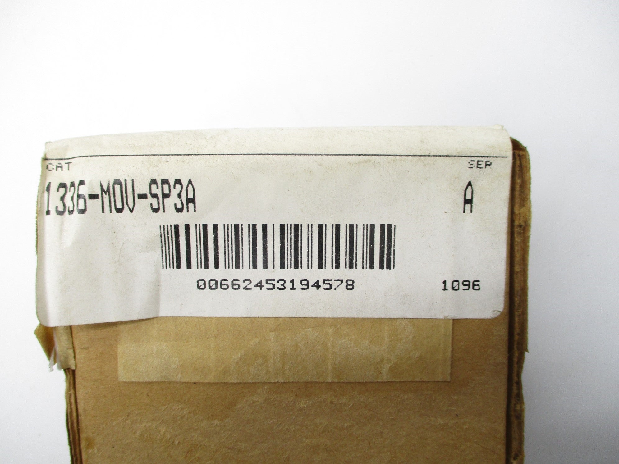 ALLEN BRADLEY 1336-MOV-SP3A SER. A (BR/WH) NSFS