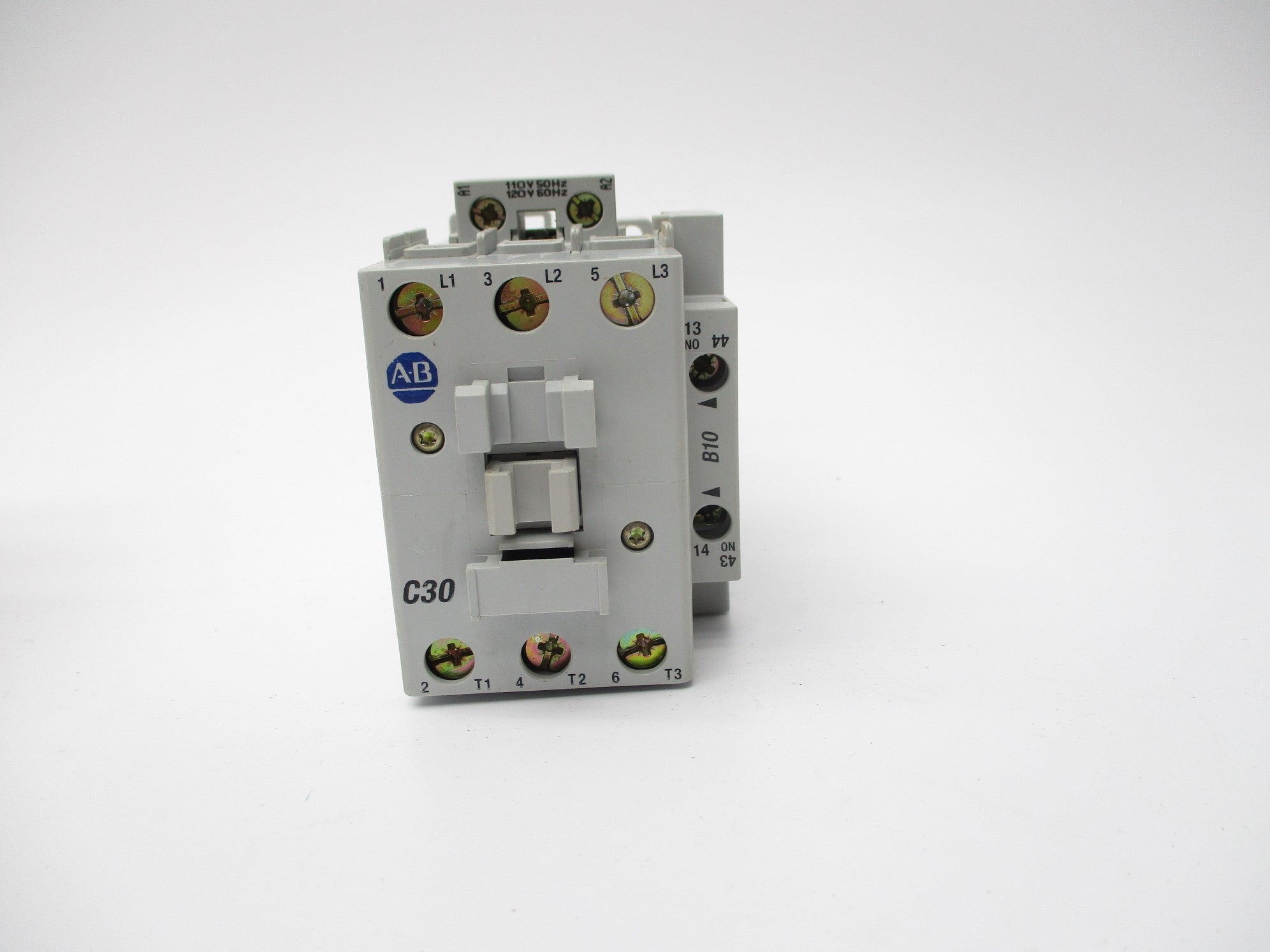 ALLEN BRADLEY 100-C30D10 SER. A 110/120V (BR/WH) NSMP