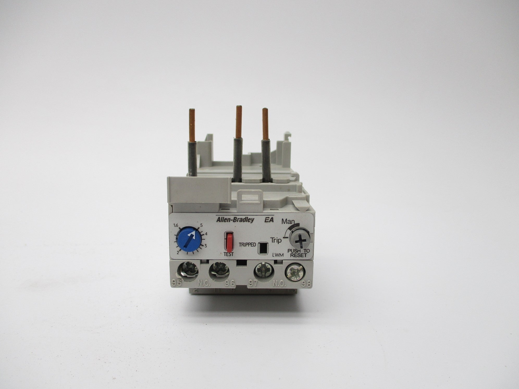 ALLEN BRADLEY 193-EA4EB SER. B 1.6-5.0A (BR/WH) NSMP