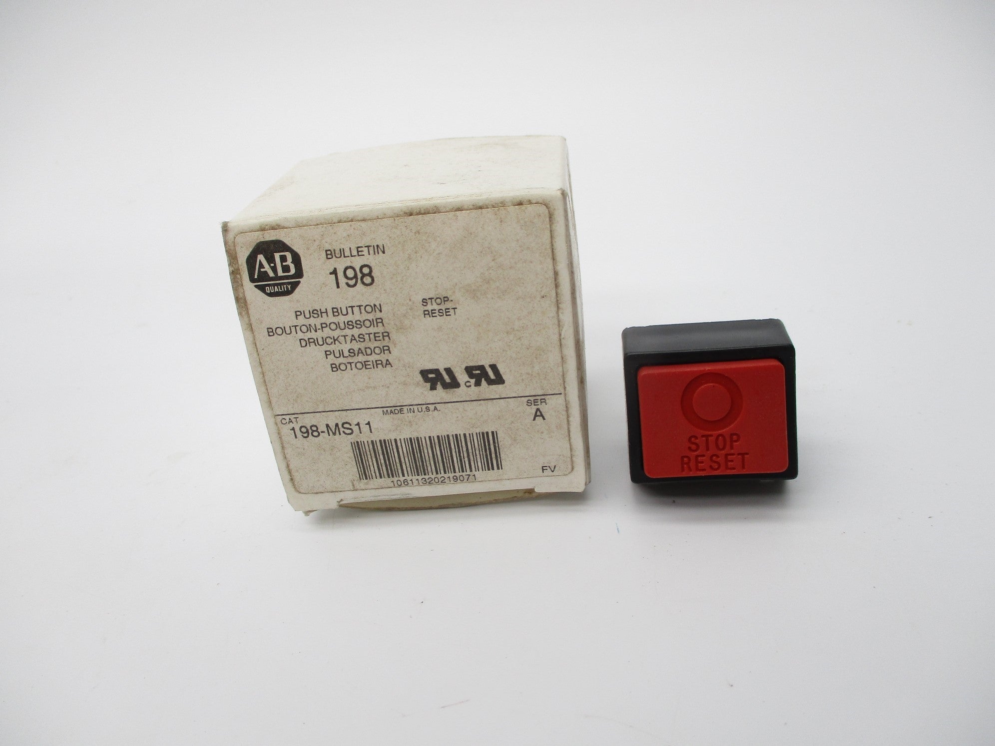 ALLEN BRADLEY 198-MS11 SER. A (WH) NSMP