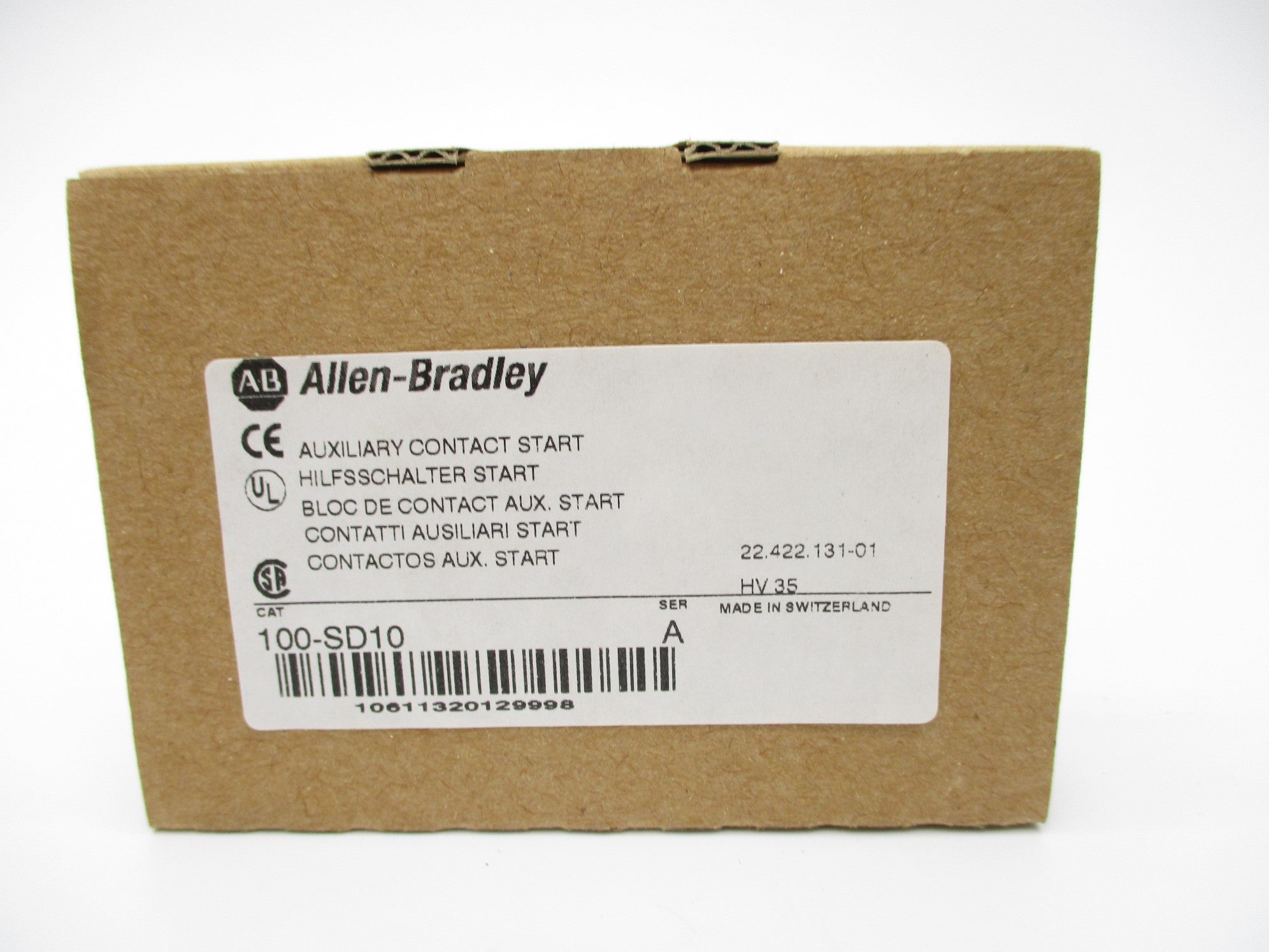 ALLEN BRADLEY 100-SD10 SER. A (WH) NSMP