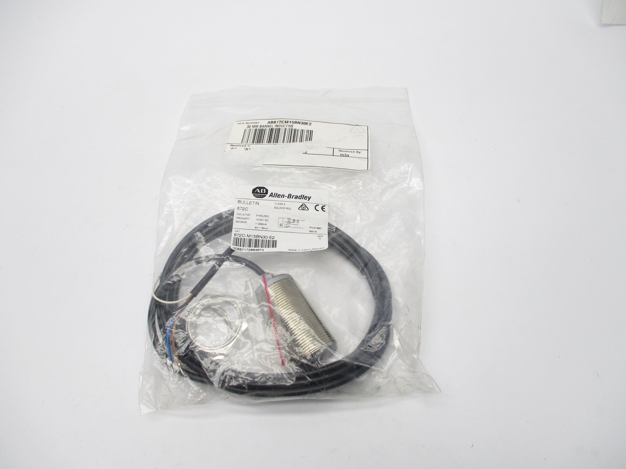 ALLEN BRADLEY 872C-M15BN30-E2 SER. E NSMP