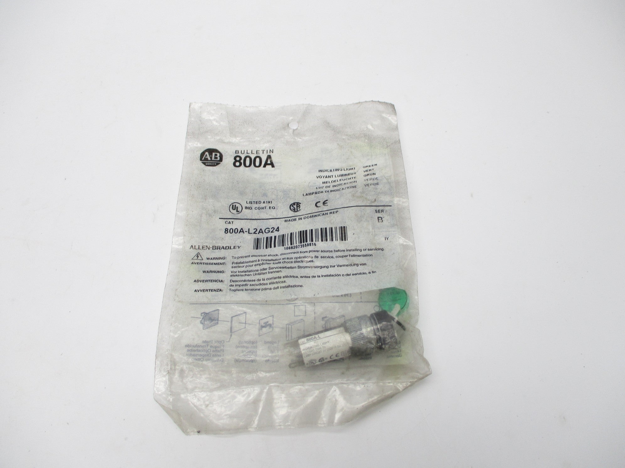 INDUSTRIAL SPARE PART 800A-L2AG24 SER. B NSMP