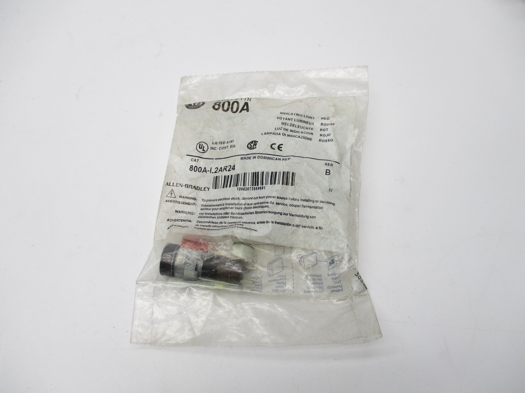 INDUSTRIAL SPARE PART 800A-L2AR24 SER. B NSMP