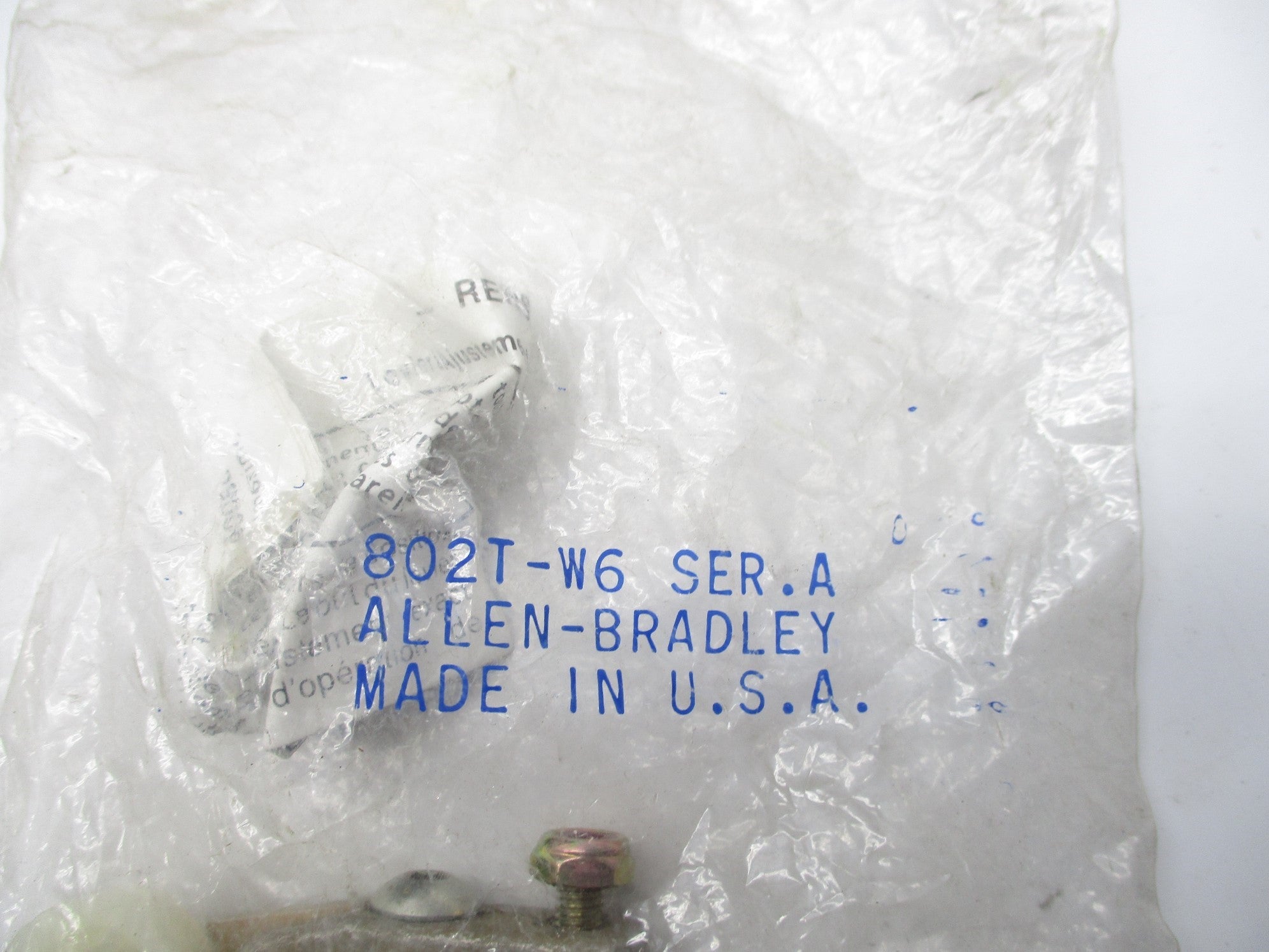 ALLEN BRADLEY 802T-W6 SER. A NSMP