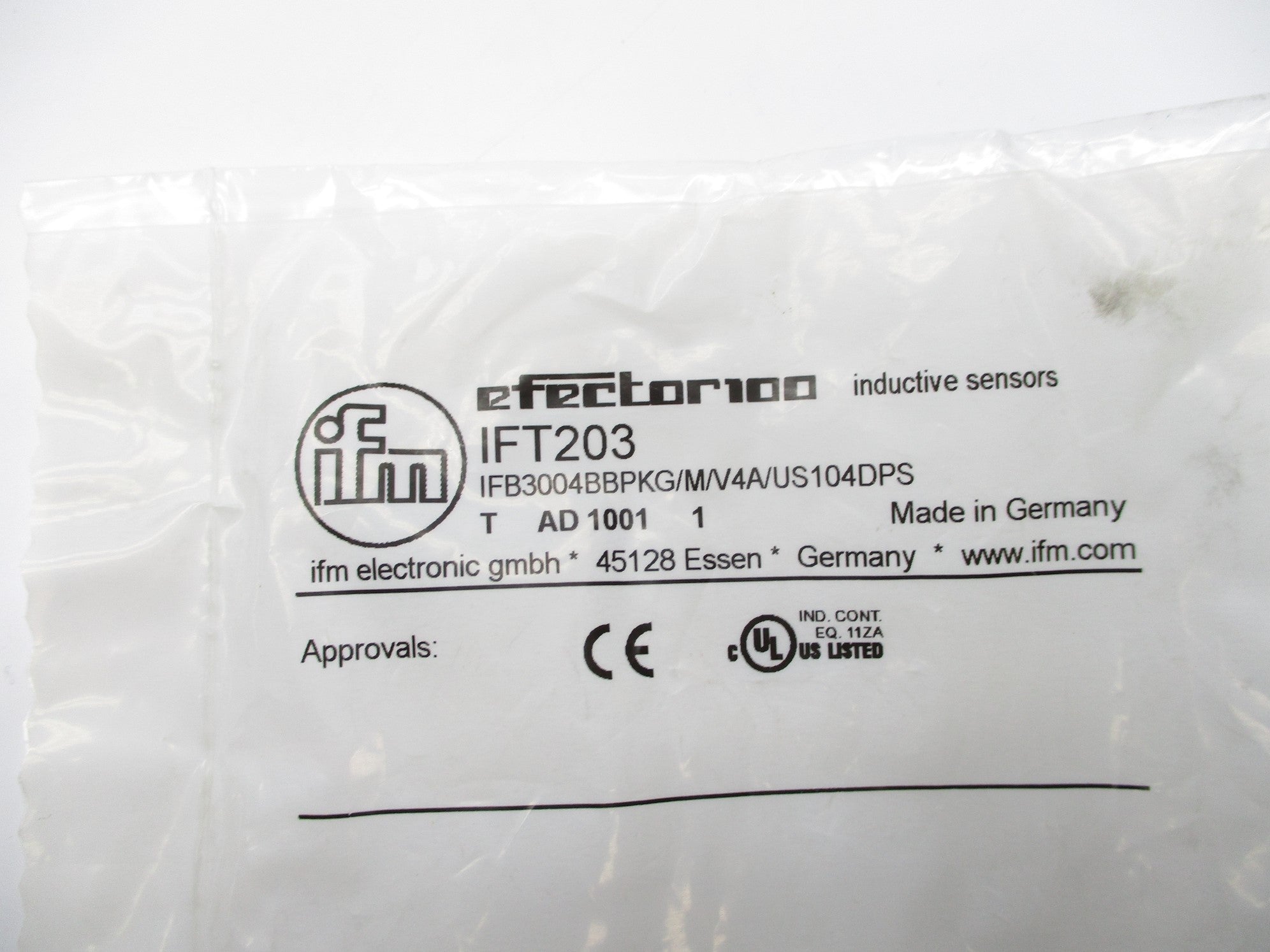 IFM EFECTOR IFT203 NSMP