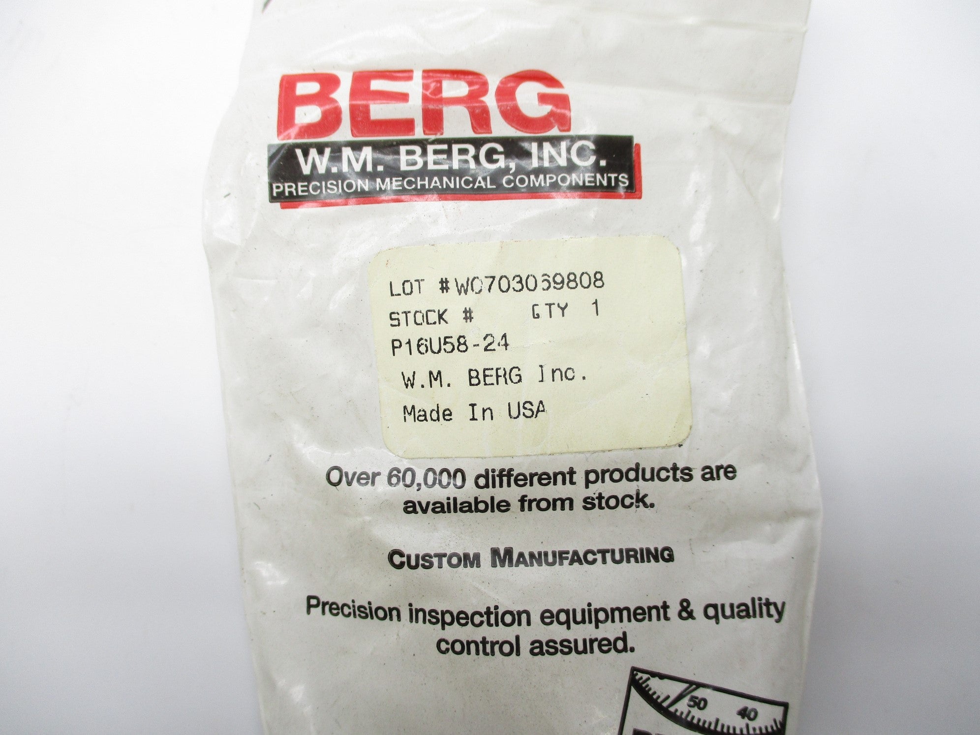 BERG W0703069808 NSMP