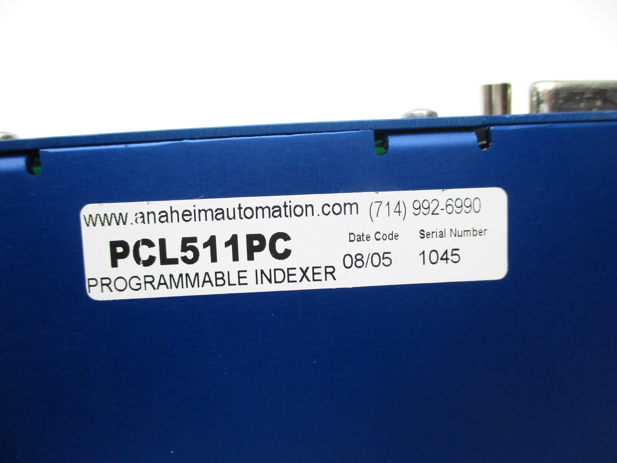 ANAHEIM AUTOMATION PCL511PC NSNP