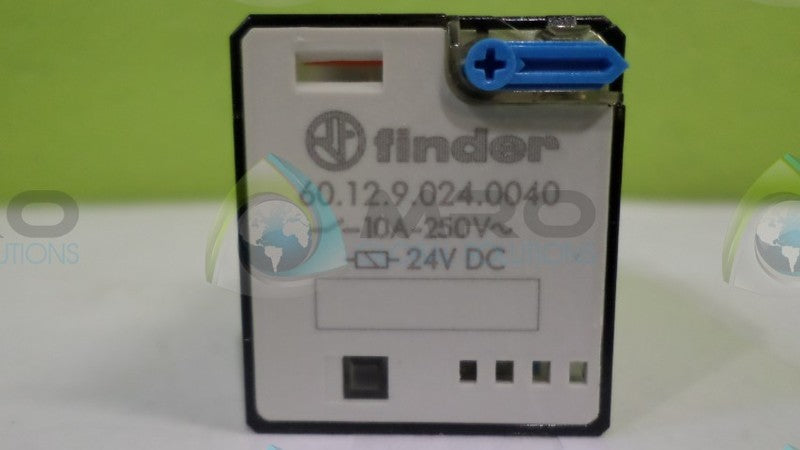 FINDER 60.12.9.024.0040 RELAY 10A 250V 24VDC *NEW NO BOX*