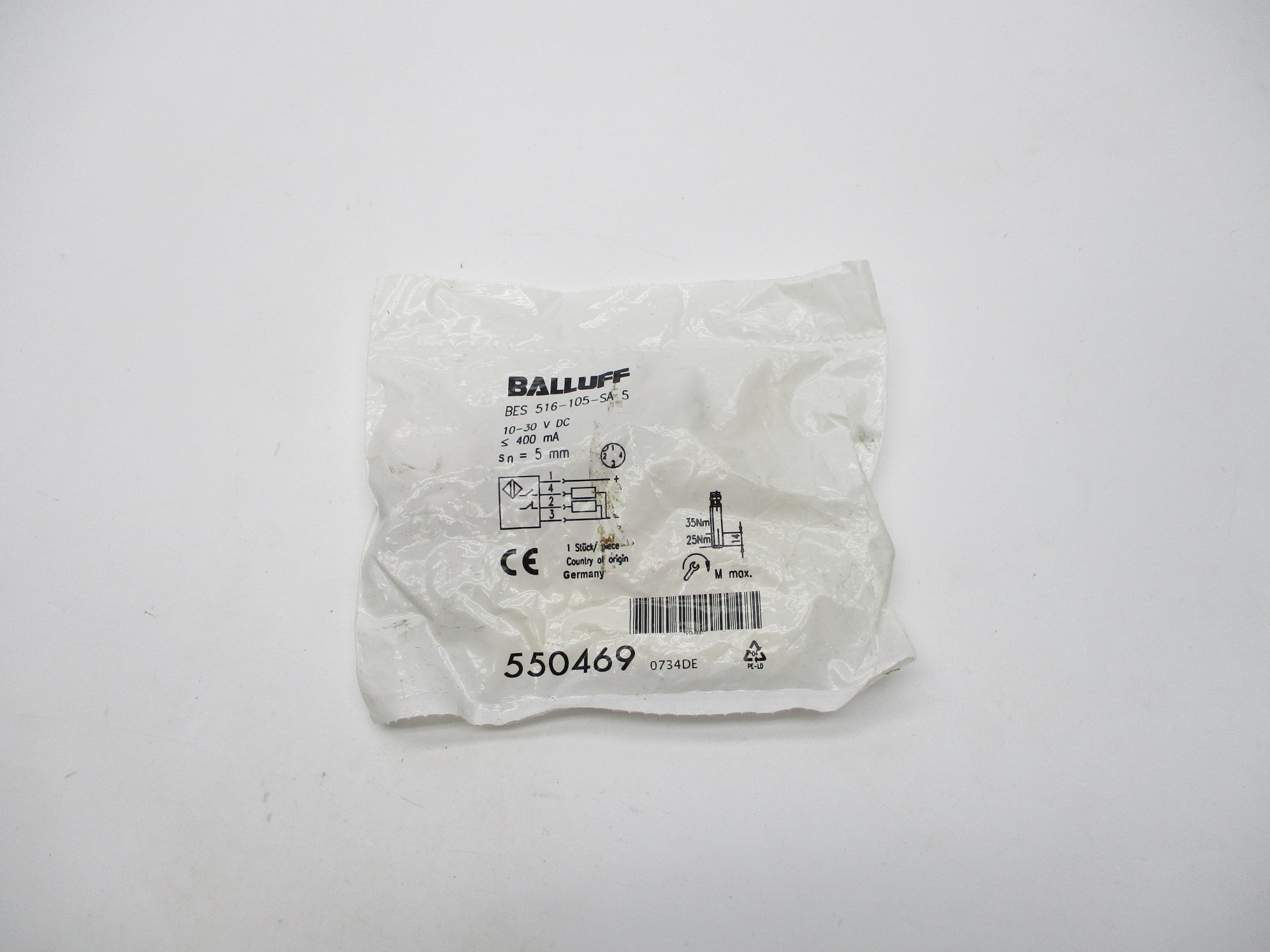 BALLUFF BES516-105-SA5 BES02H6 10.0-30.0VDC NSMP