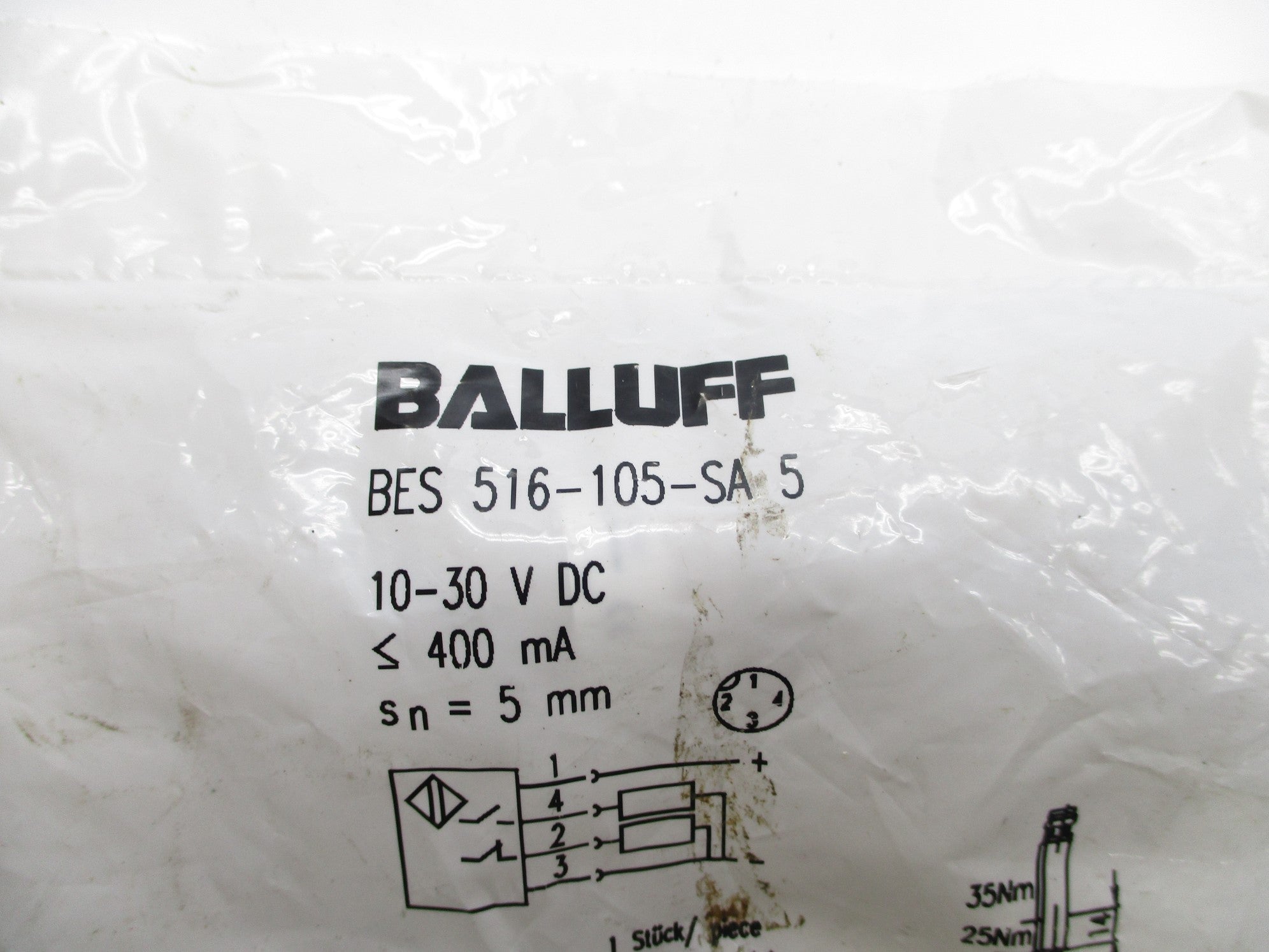 BALLUFF BES516-105-SA5 BES02H6 10.0-30.0VDC NSMP