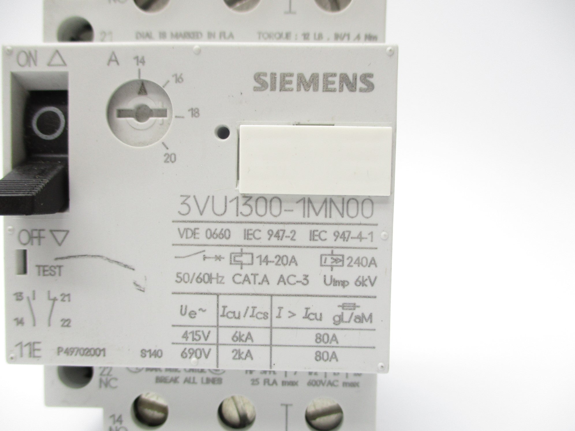 SIEMENS 3VU1300-1MN00 NSNP