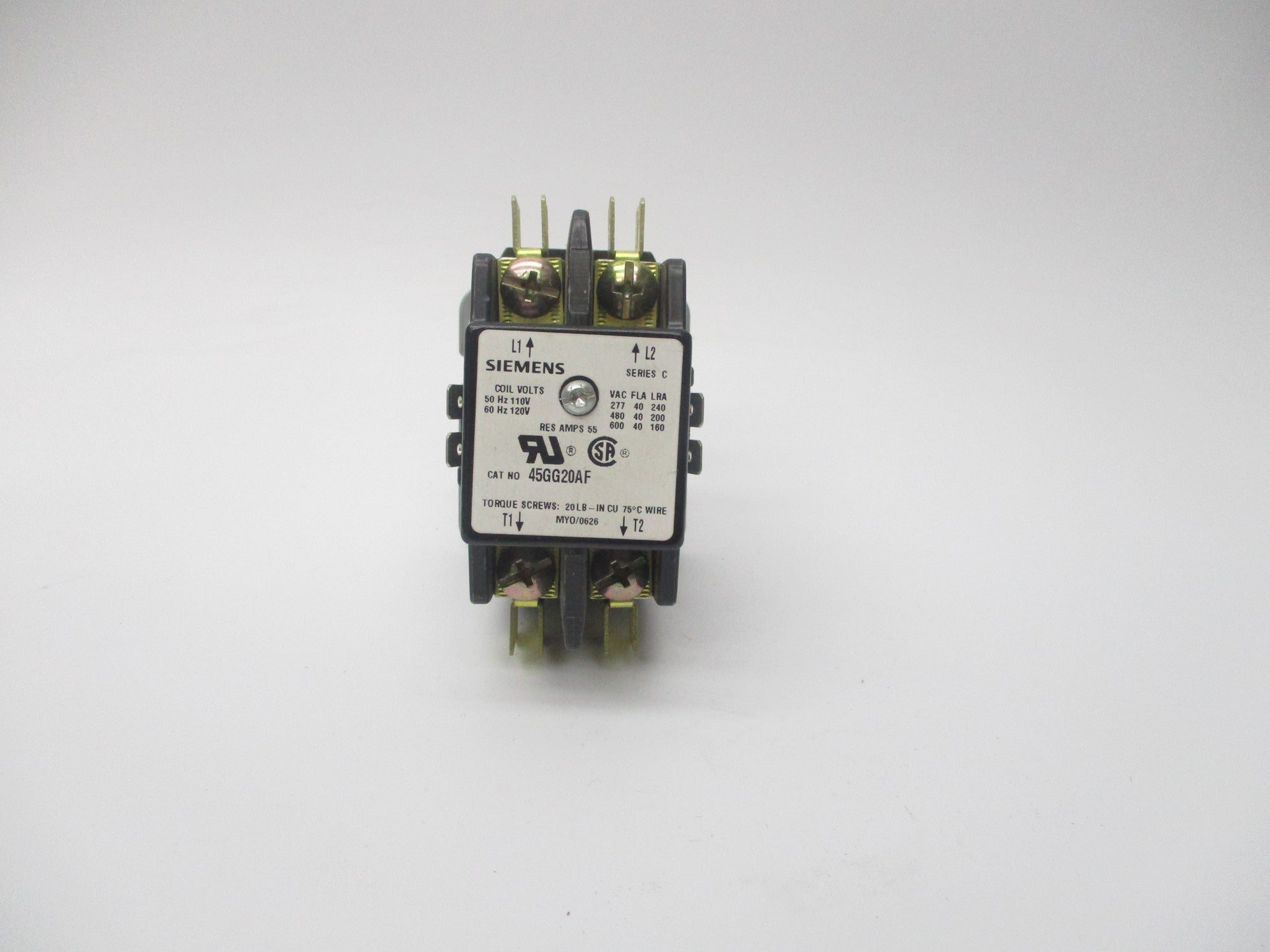 SIEMENS 45GG20AF 110/120V NSNP