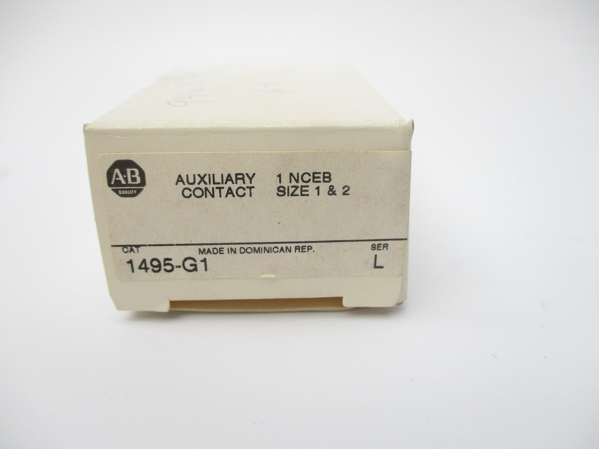 ALLEN BRADLEY 1495-G1 SER. L (WH) NSMP