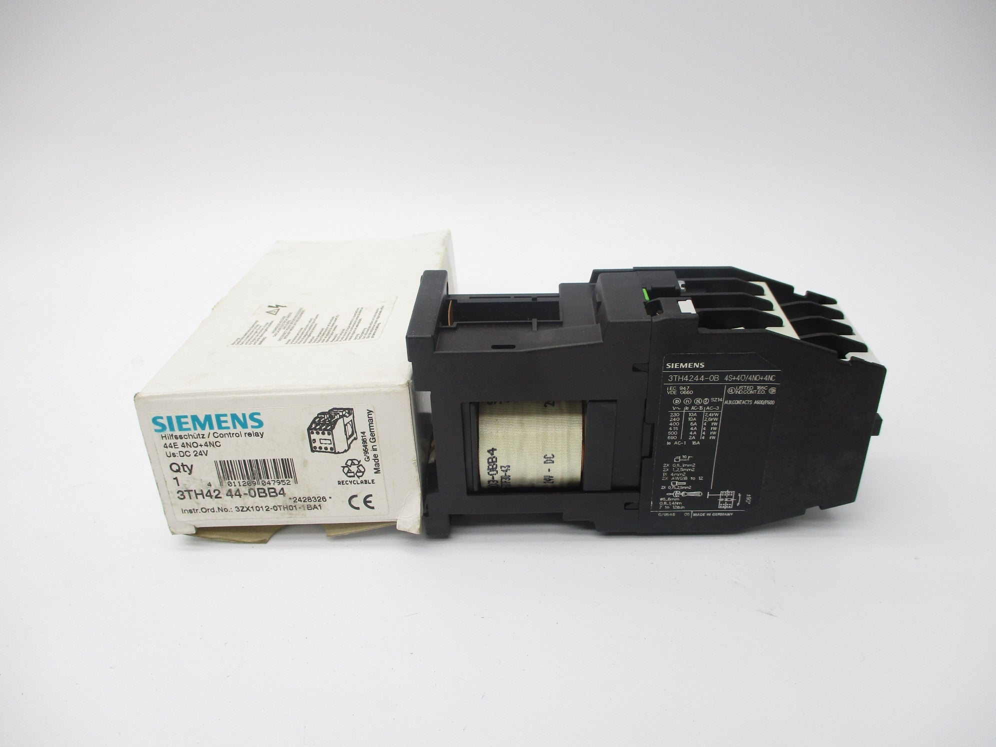 SIEMENS 3TH4244-0BB4 24VDC 16A NSMP