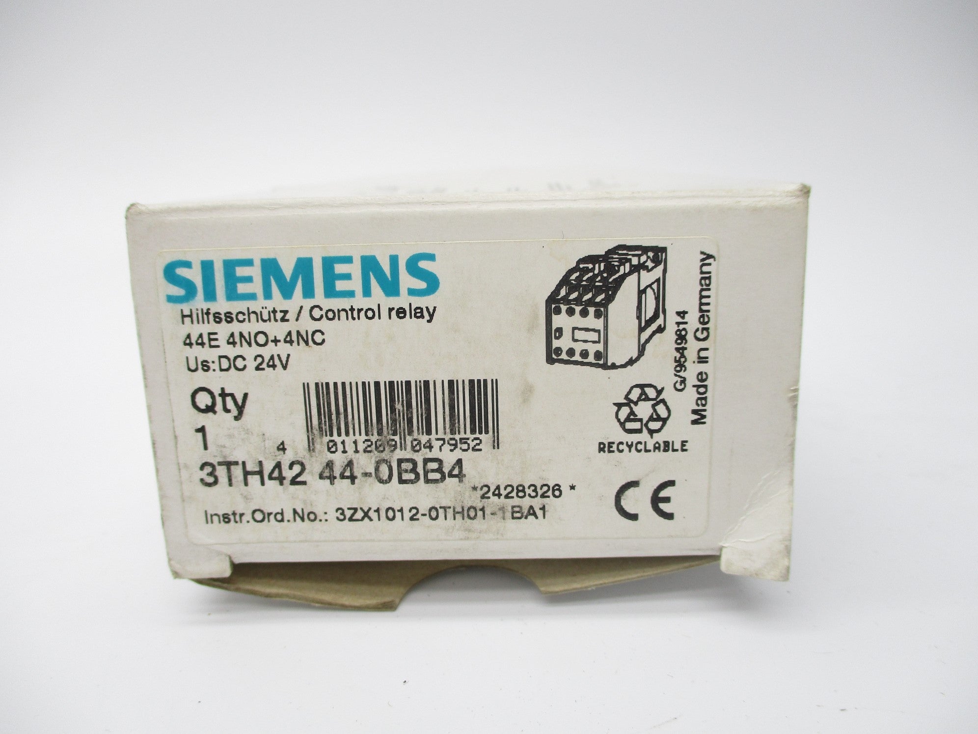 SIEMENS 3TH4244-0BB4 24VDC 16A NSMP