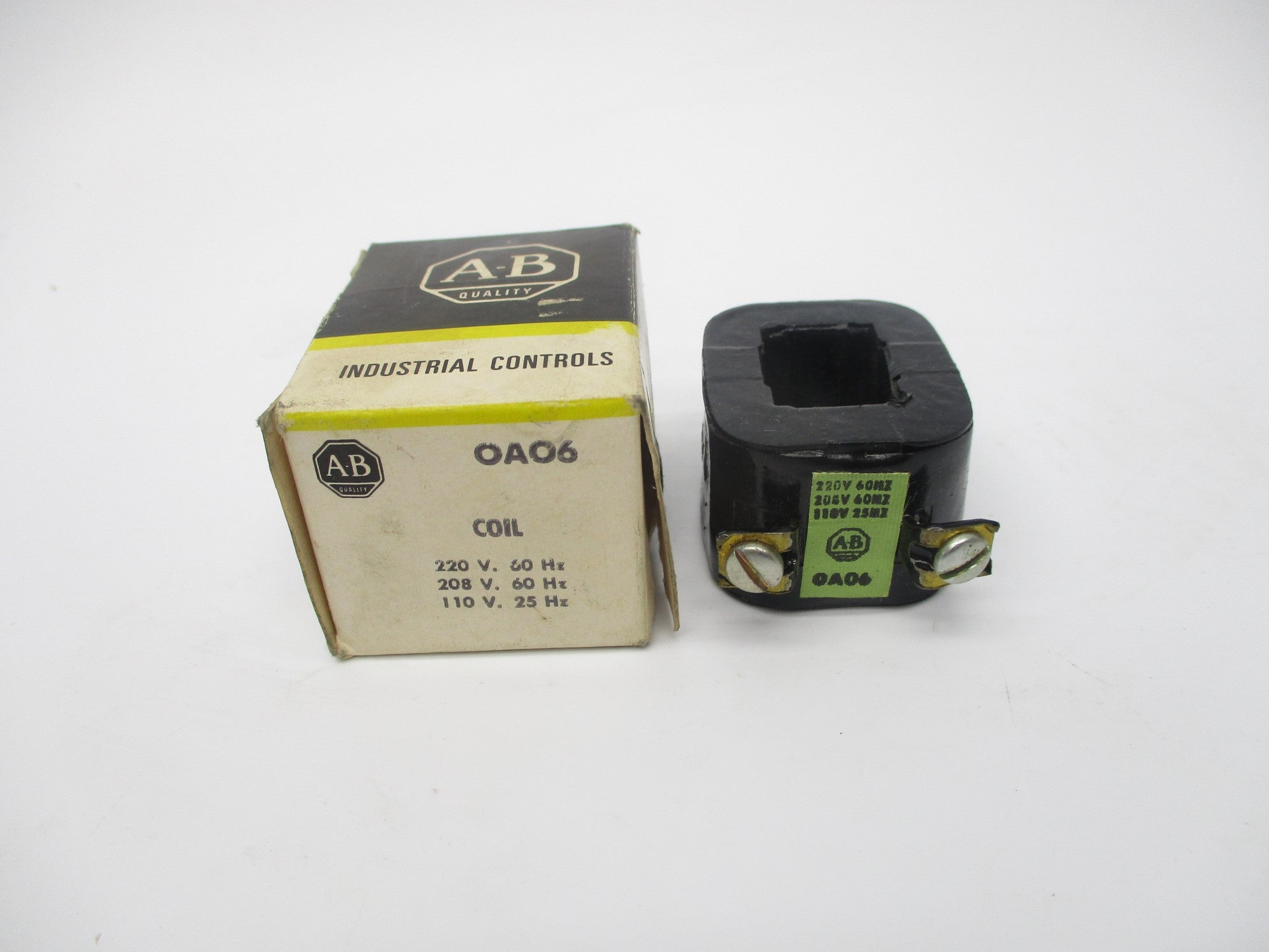 INDUSTRIAL SPARE PART OAO6 220V (BK/YL) NSMP
