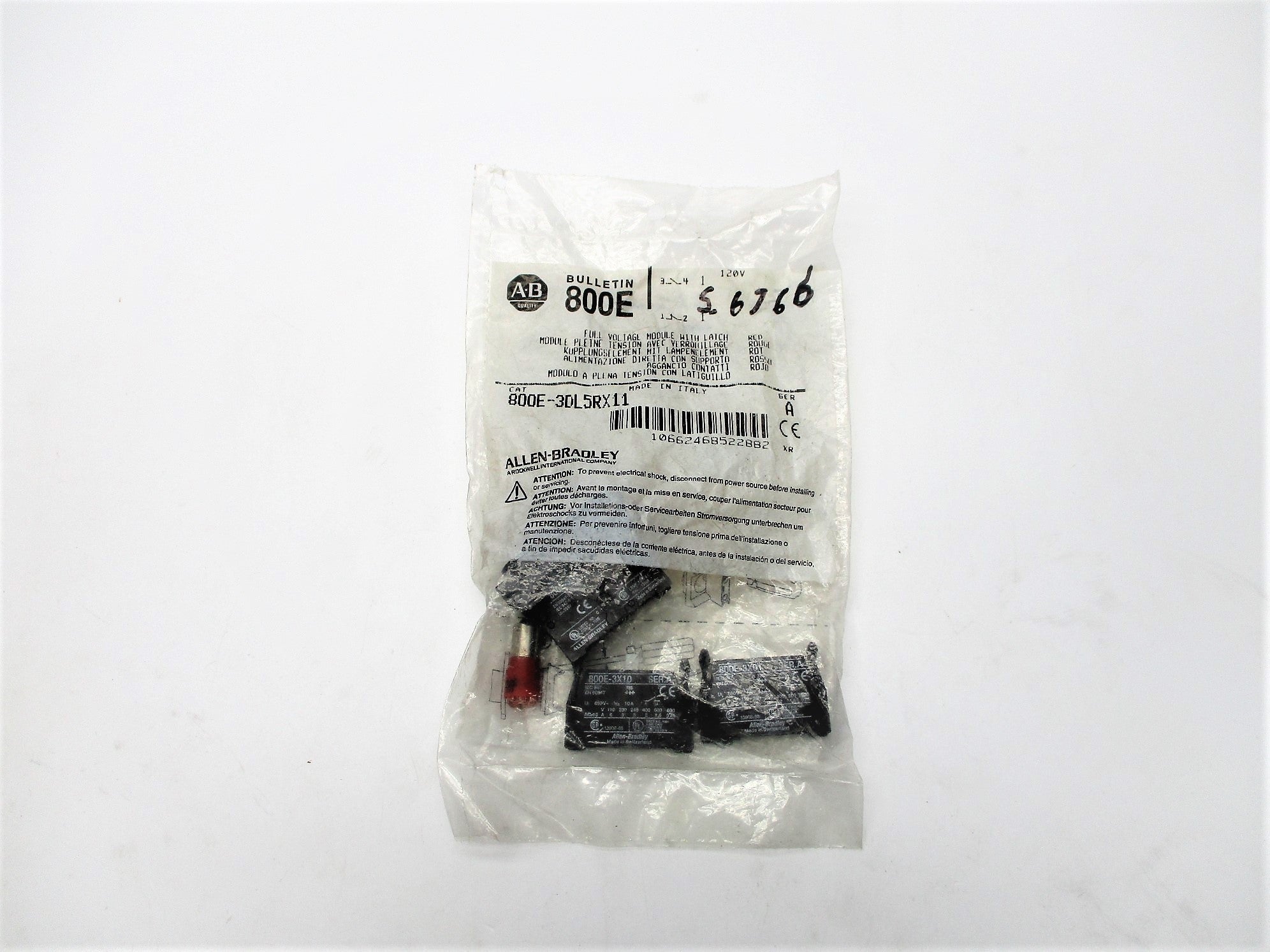 INDUSTRIAL SPARE PART 800E-3DL5RX11 SER. A NSMP