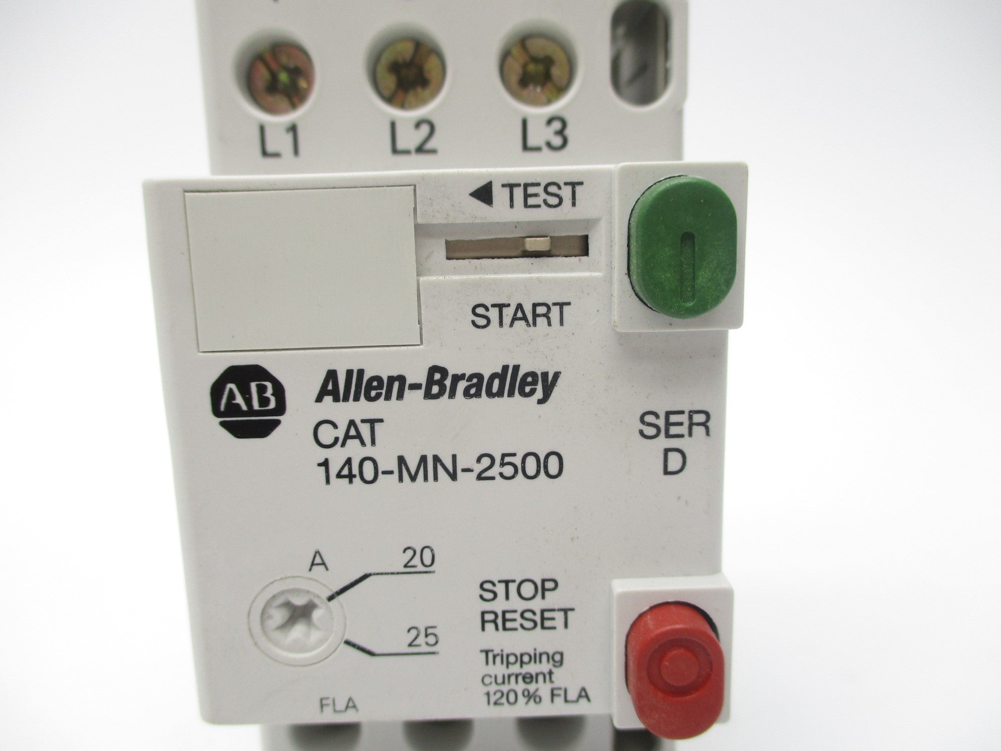 ALLEN BRADLEY 140-MN-2500 SER. D NSNP
