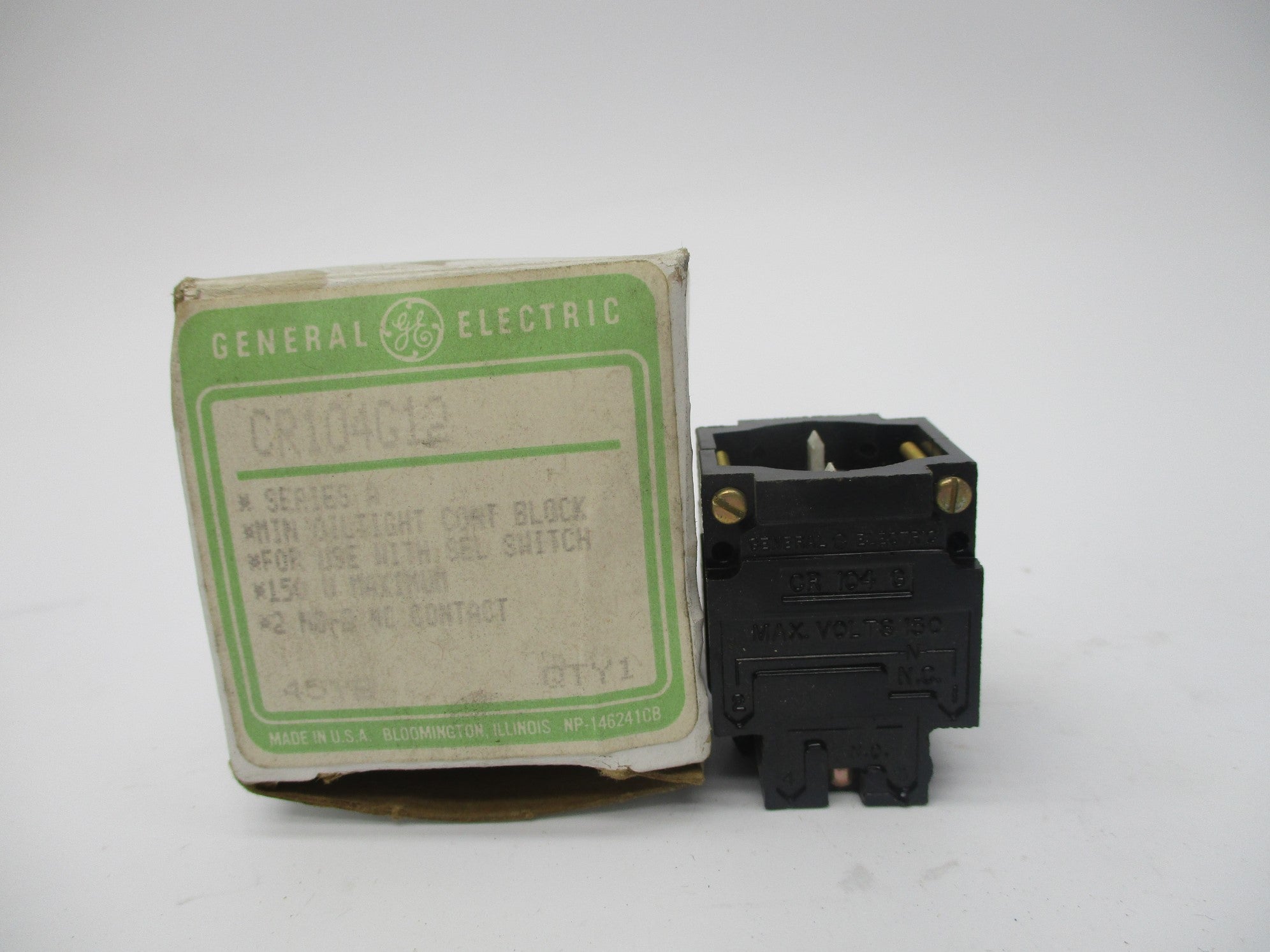 GENERAL ELECTRIC CR104G12 SER. A NSMP