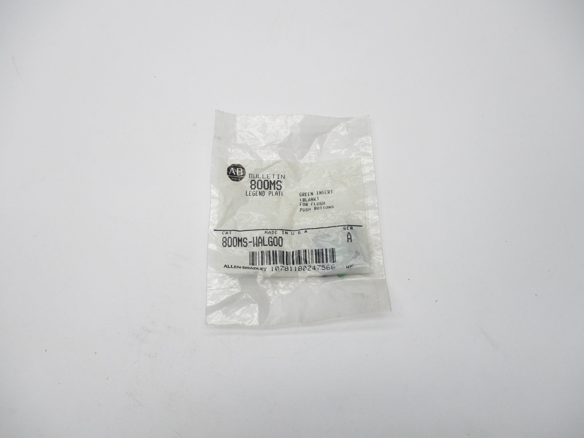 INDUSTRIAL SPARE PART 800MS-WALG00 SER. A NSMP