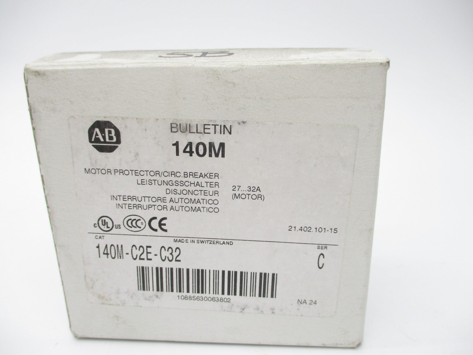 ALLEN BRADLEY 140M-C2E-C32 SER. C 27-32A (WH) NSMP