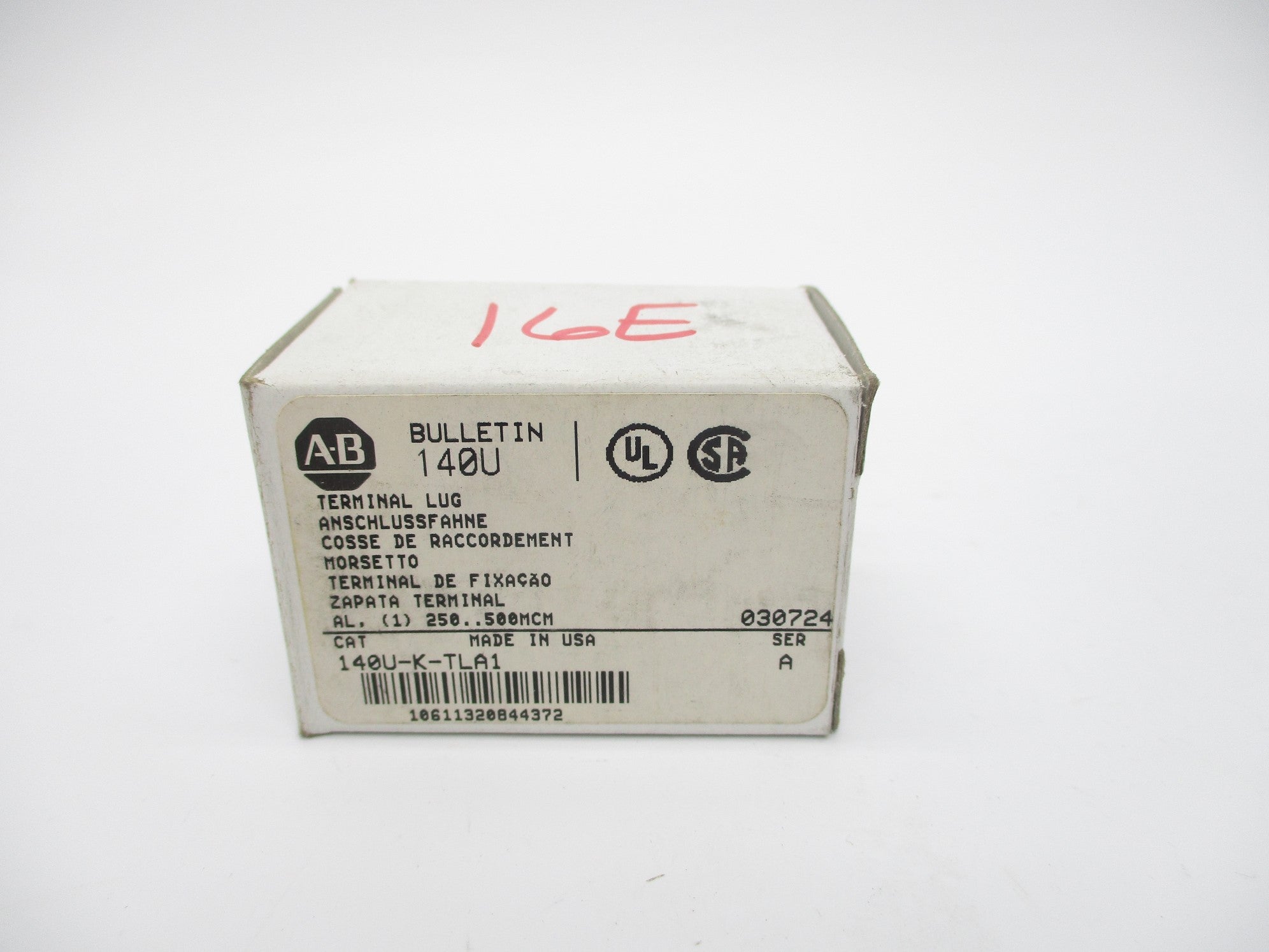 ALLEN BRADLEY 140U-K-TLA1 SER. A (WH) NSMP