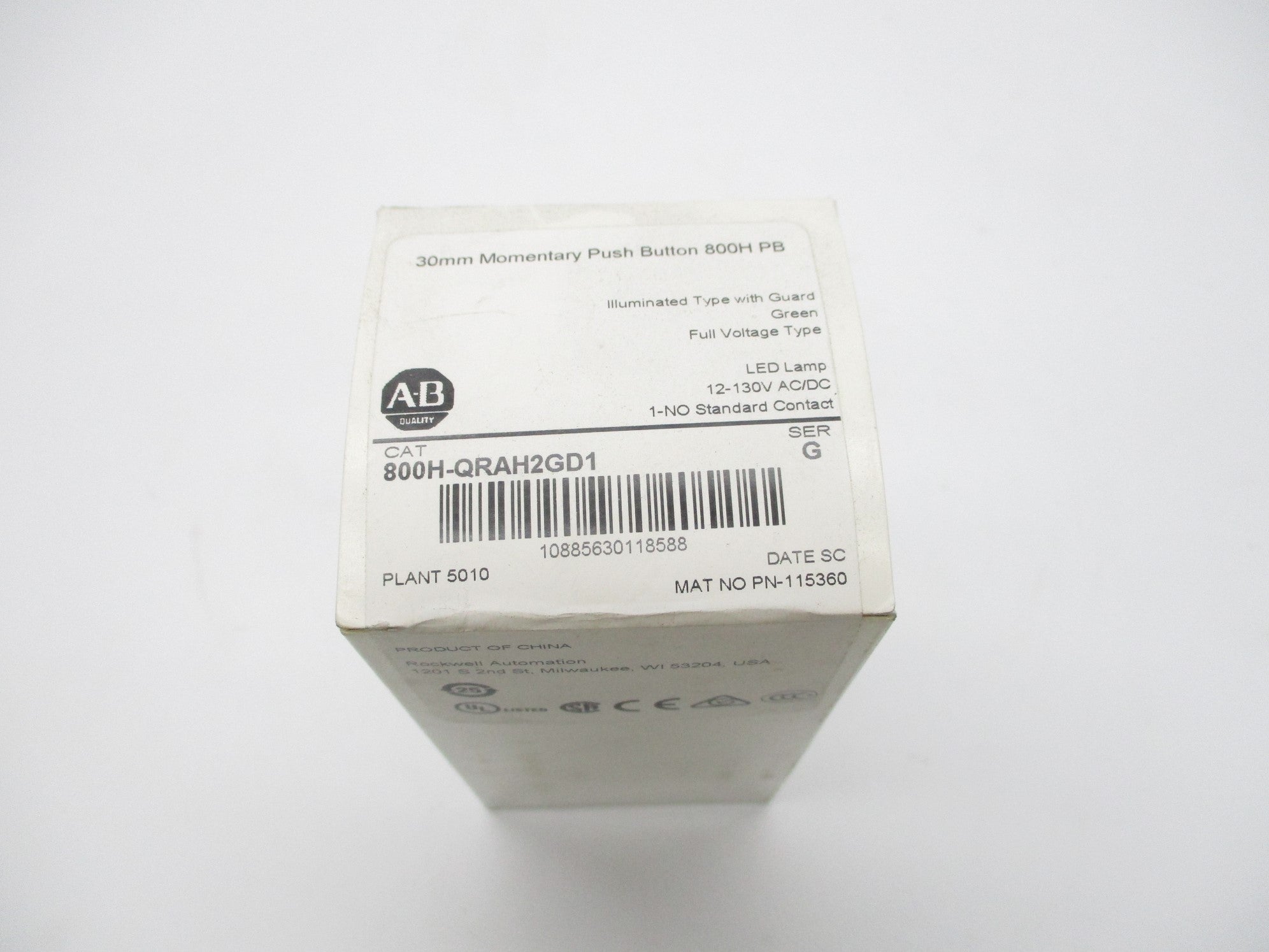 INDUSTRIAL SPARE PART 800H-QRAH2GD1 SER. G (WH) NSFS