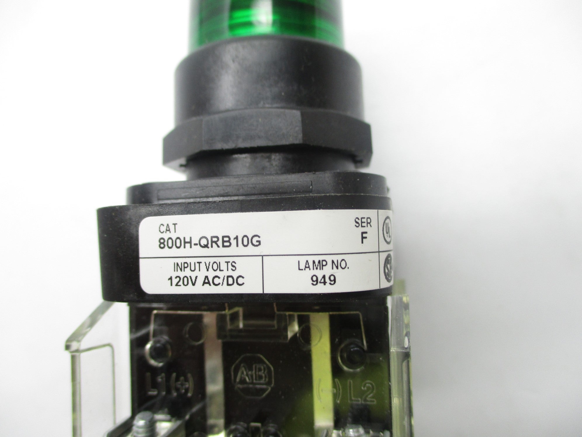 ALLEN BRADLEY 800H-QRB10G SER. F NSNP