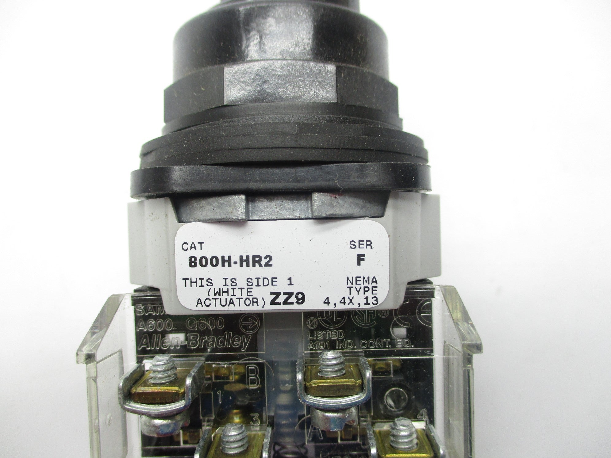ALLEN BRADLEY 800H-HR2 SER. F (AS PICTURED) NSNP