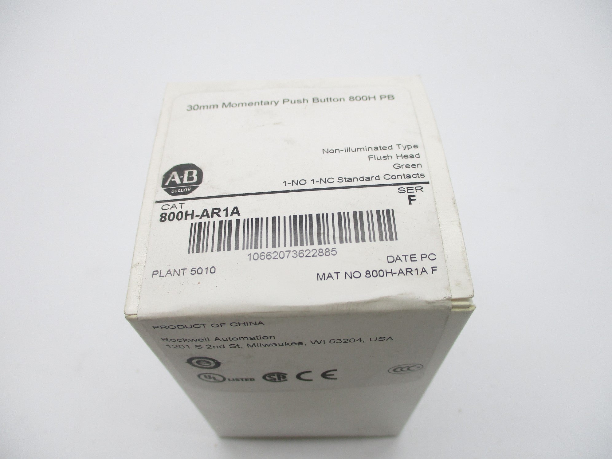 INDUSTRIAL SPARE PART 800H-AR1A SER. F (WH) NSFS