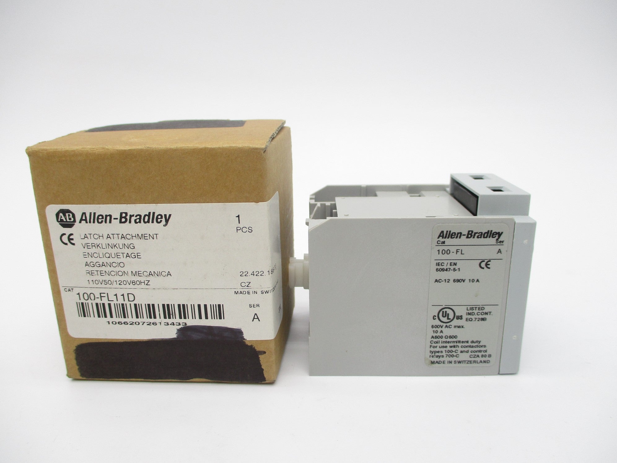 ALLEN BRADLEY 100-FL11D SER. A (BR/WH) NSMP