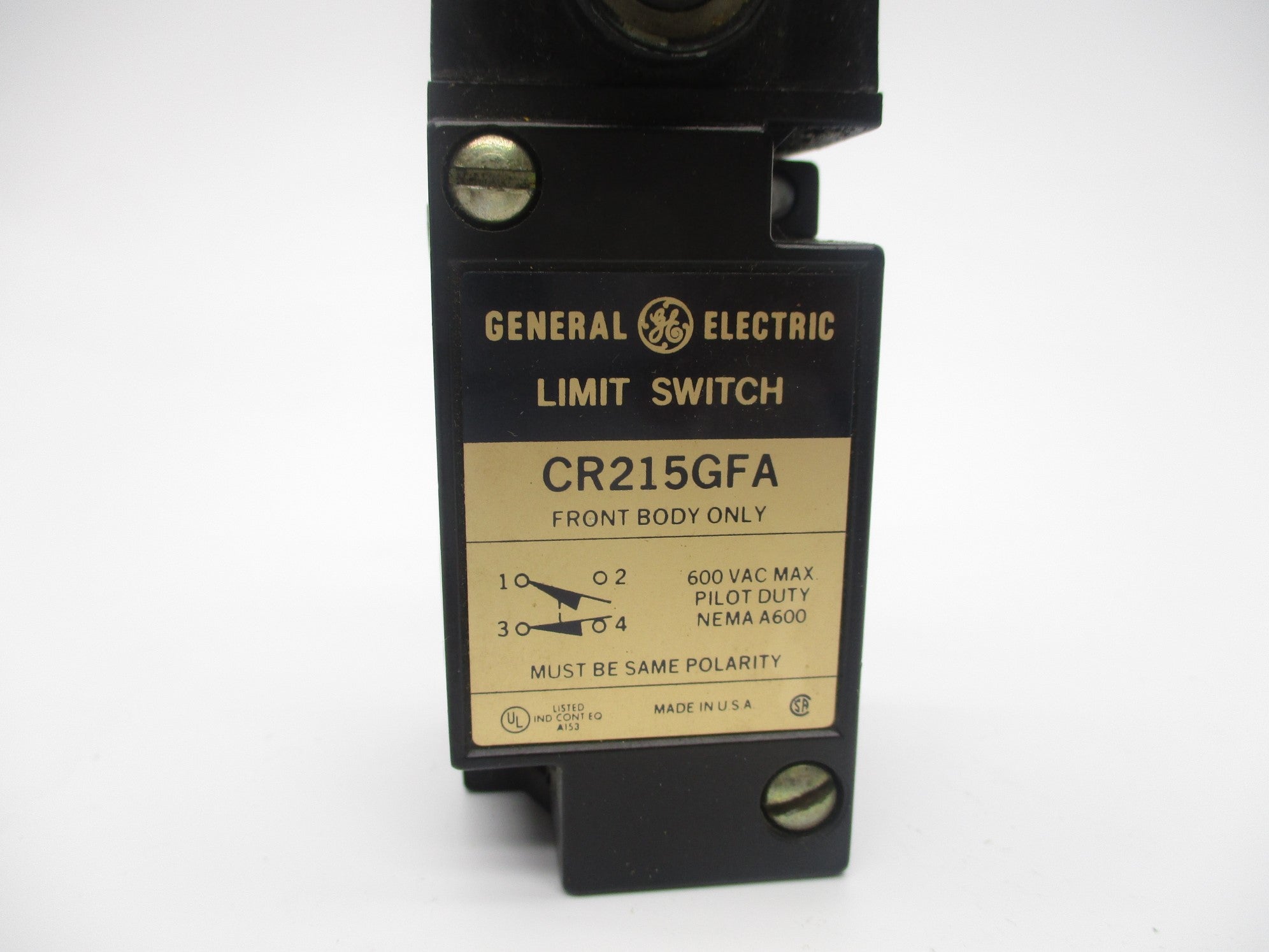 GENERAL ELECTRIC CR215GFA 600VAC NSNP