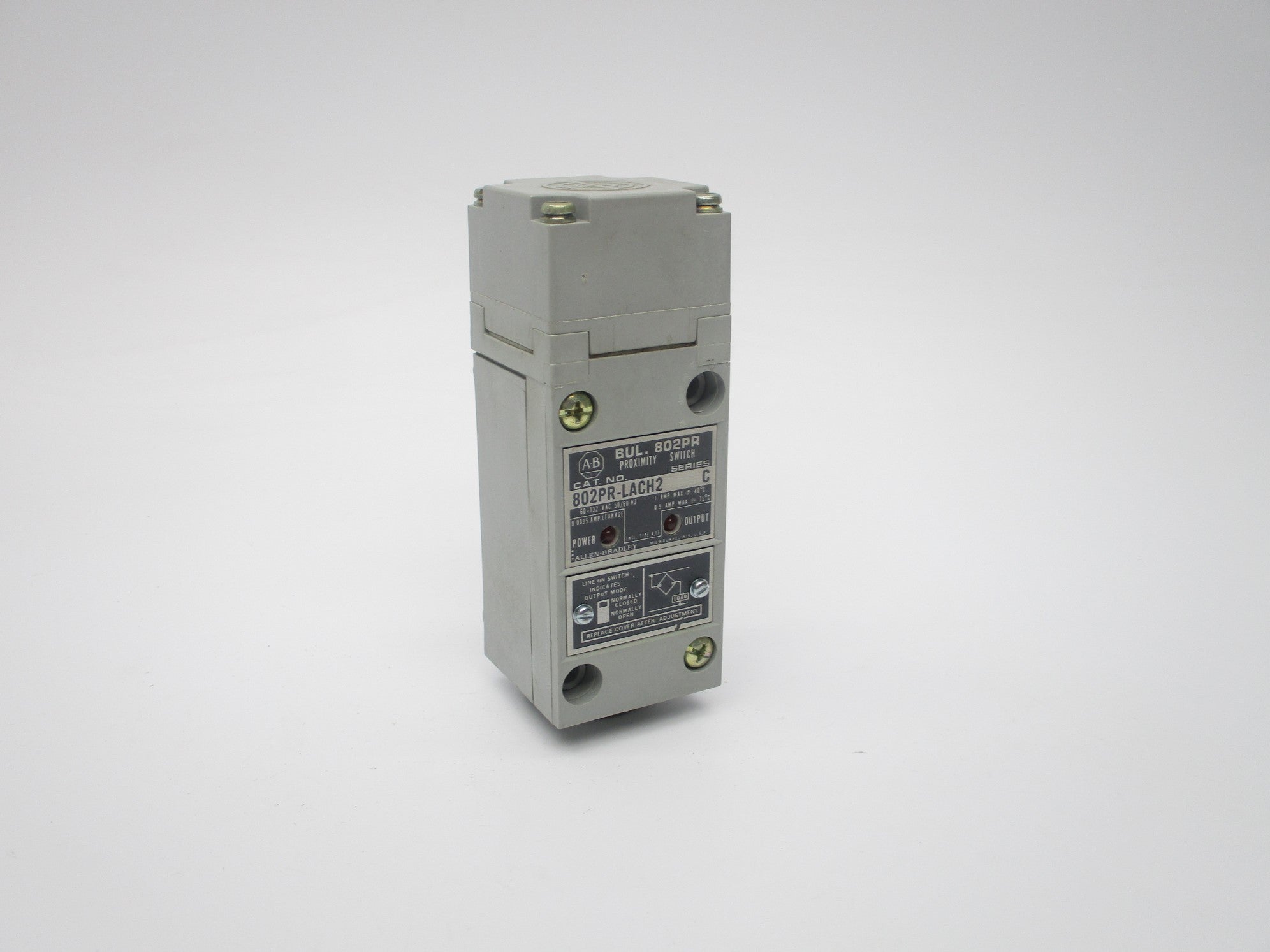 ALLEN BRADLEY 802PR-LACH2 SER. C NSNP