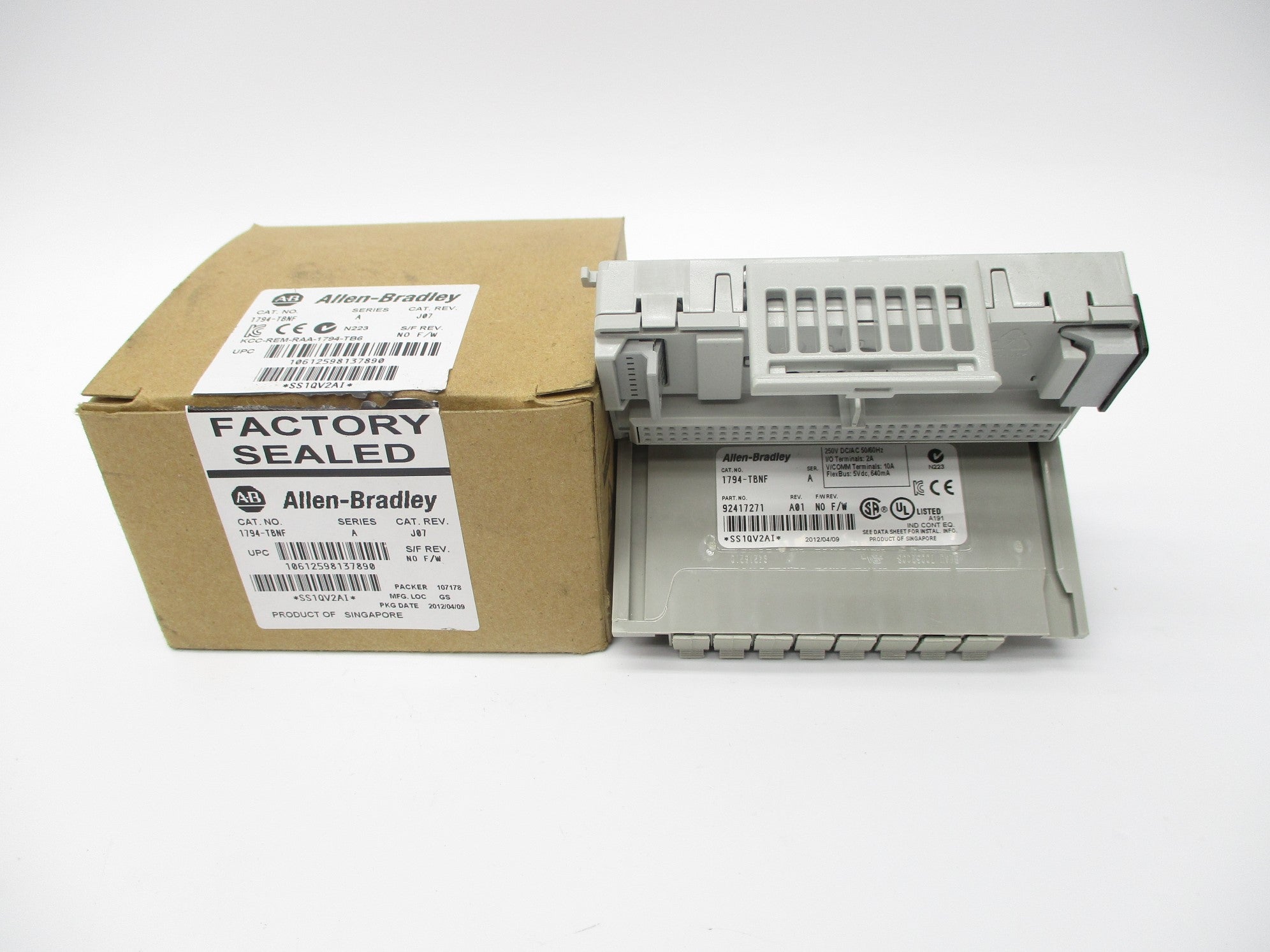 ALLEN BRADLEY 1794-TBNF SER. A (WH) NSMP