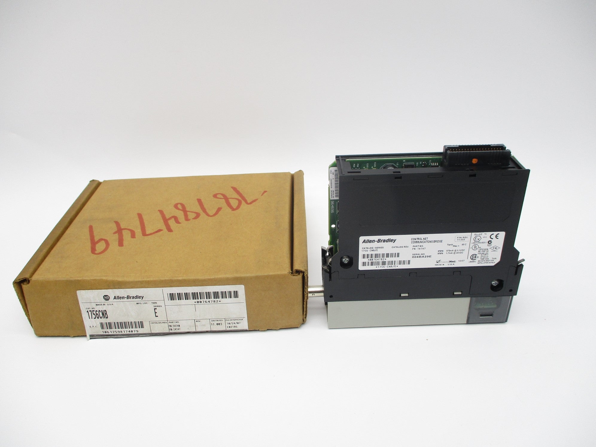 ALLEN BRADLEY 1756-CNB SER. E F/W 11.003 NSMP