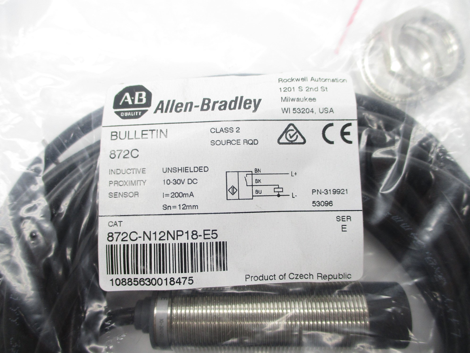 ALLEN BRADLEY 872C-N12NP18-E5 SER. E NSMP