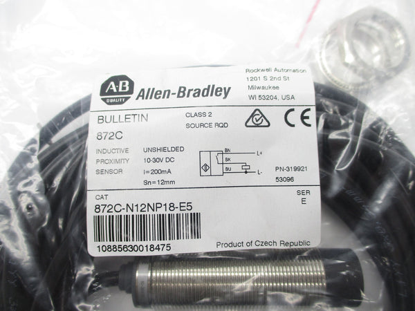 ALLEN BRADLEY 872C-N12NP18-E5 SER. E NSMP