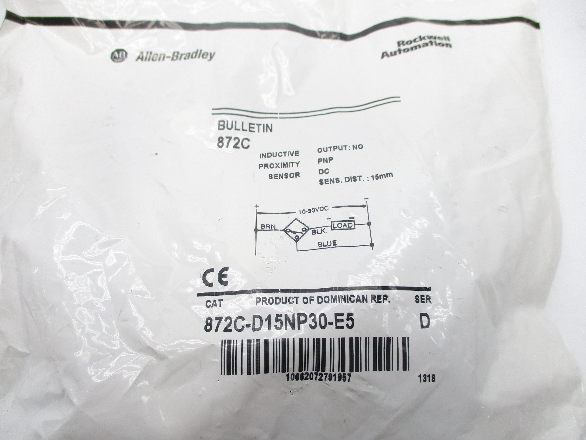 INDUSTRIAL SPARE PART 872C-D15NP30-E5 SER. D NSMP