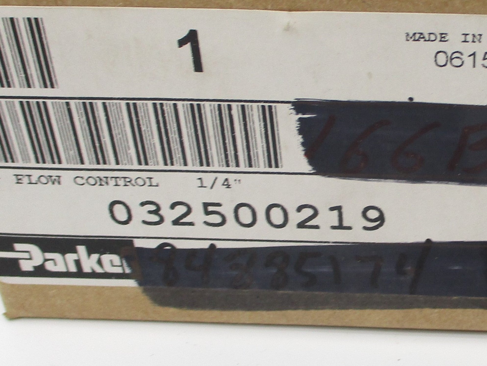 PARKER 032500219 250PSI 1/4" NSMP