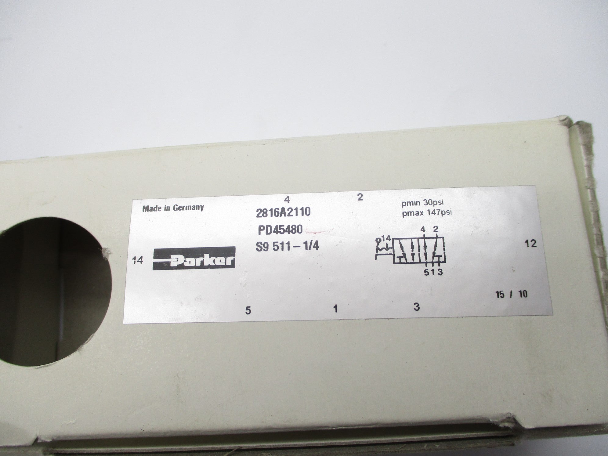 PARKER 2816A2110 PD45480 NSNP