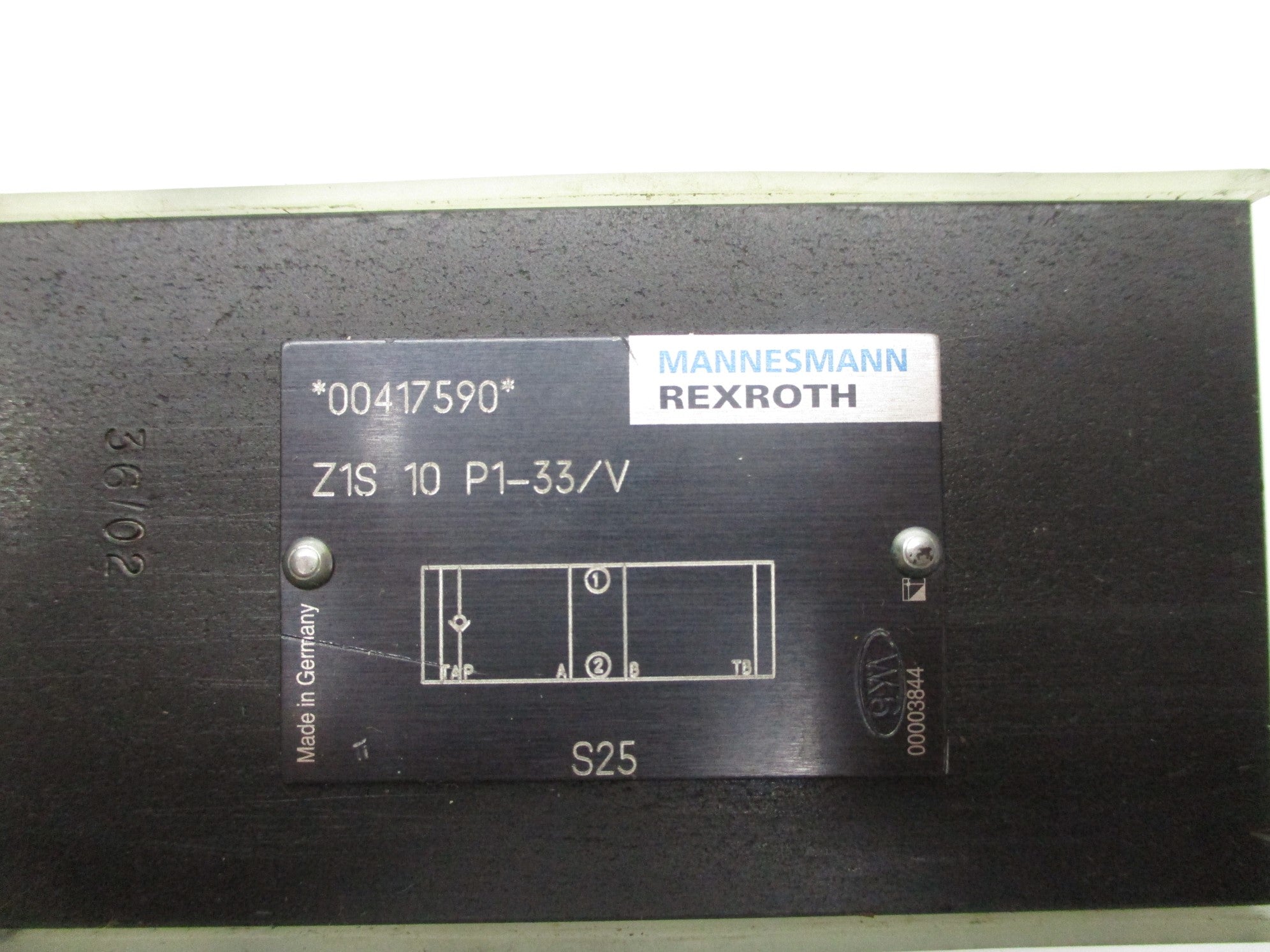 REXROTH Z1S10P1-33/V NSNP
