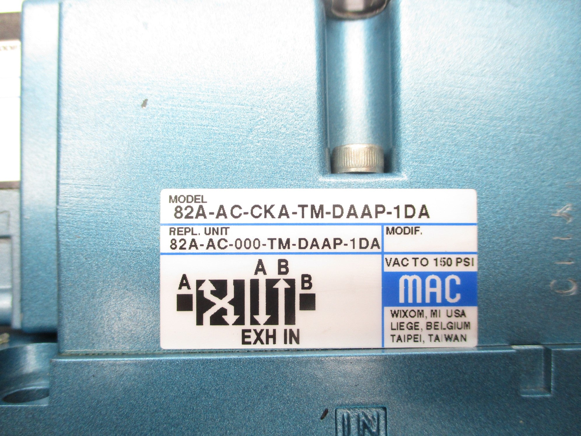 MAC 82A-AC-000-TM-DAAP-1DA 120/60 110/50 NSNP